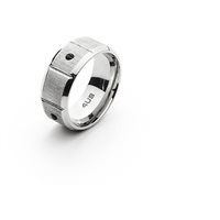 Anello 4US: Cesare Paciotti Uomo in Acciaio 4UAN4554